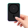 Gabba Goods 5000mAh Metallic MagSafe 15W Magnetic Wireless Charging Power Bank Battery - Green Purple