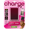 Gabba Goods 5000mAh Metallic MagSafe 15W Magnetic Wireless Charging Power Bank Battery - Pink Silver
