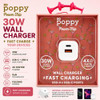 XO Poppy PD 30W 2 Port USB-C and USB-A GaN Technology Wall Charger