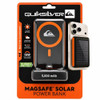 Quiksilver 5000mAH MagSafe Solar Power Bank Battery Charger with Flash Light - Orange