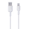 Aukey Circlet AC USB-C to USB-A Nylon Braided Charge & Sync Cable - White