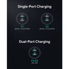 Aukey Enduro 65W Dual USB-C Car Charger - Black