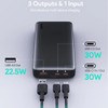 Aukey Sprint X 20K 30W 20000mAh Portable Power Bank Battery Charger with PD 3.0