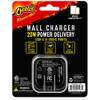Orbit Innovations Official Licensed 20W Power Delivery 2 Port USB-C and USB-A Wall Charger - Cheetos Flamin' Hot