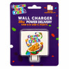 Orbit Innovations Official Licensed 20W Power Delivery 2 Port USB-C and USB-A Wall Charger - Cinnamon Toast Crunch