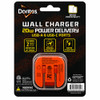 Orbit Innovations Official Licensed 20W Power Delivery 2 Port USB-C and USB-A Wall Charger - Doritos
