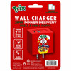 Orbit Innovations Official Licensed 20W Power Delivery 2 Port USB-C and USB-A Wall Charger - Trix