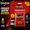 Orbit Innovations Official Licensed Portable 5000mAh Power Bank Dual USB-C + USB-A Battery Charger - Doritos