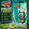 Orbit Innovations Official Licensed True Wireless Bluetooth Earbuds with Can Shaped Charging Case - Mountain Dew Baja Blast