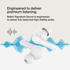 Belkin SoundForm Rhythm True Wireless Bluetooth Stereo Earbuds - White