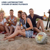 Coors Light Bottle Cap Shaped LED Light Bluetooth Wireless Speaker