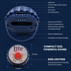 Miller Lite Bottle Cap Shaped LED Light Bluetooth Wireless Speaker