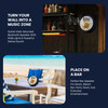 Miller Lite Bottle Cap Shaped LED Light Bluetooth Wireless Speaker