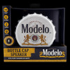 Modelo Bottle Cap Shaped LED Light Bluetooth Wireless Speaker
