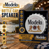Modelo Bottle Cap Shaped LED Light Bluetooth Wireless Speaker