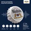 Modelo Bottle Cap Shaped LED Light Bluetooth Wireless Speaker