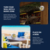 Modelo Bottle Cap Shaped LED Light Bluetooth Wireless Speaker