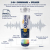 Corona Stainless Steel Double Wall Insulated Tumbler 16oz with Removeable Bluetooth Wireless Speaker
