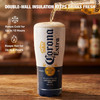 Corona Stainless Steel Double Wall Insulated Tumbler 16oz with Removeable Bluetooth Wireless Speaker