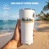 Modelo Stainless Steel Double Wall Insulated Tumbler 16oz with Removeable Bluetooth Wireless Speaker