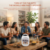 Modelo Mini Party Bluetooth Wireless Speaker V2 with LED Lights