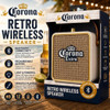 Corona Retro Bluetooth Wireless Party Speaker - Logo