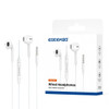 3.5mm Hi-Fi Audio Wired Stereo Handsfree Earphones - White