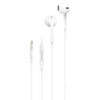 3.5mm High Resolution Audio Wired Stereo Handsfree Earphones - White