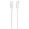 60W USB-C to USB-C Charge and Sync Cable 3.3 ft. - White