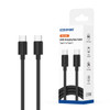 60W USB-C to USB-C Charge and Sync Cable 3.3 ft. - Black