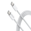 10 ft. High-Speed 3A Braided USB-C to USB-C Charge & Sync Cable - White