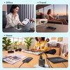 Rapid PD 38W 2 Port USB-C and USB-A Wall Charger - Black
