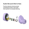 Belkin SoundForm Bolt 2 True Wireless Bluetooth Stereo Earbuds - Lavender