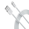 10 ft High-Speed Lightning to USB-A Charging and Sync Cable - White