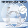 10 ft High-Speed Lightning to USB-A Charging and Sync Cable - White