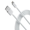 10 ft USB-C to USB-A High-Speed Charge and Sync Braided Cable - White