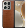 Alligator Skin Texture Leather Protective Cover for Motorola Razr Fold 2026 - Brown
