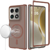 Shade Series Hybrid Case with Magnetic Ring for Motorola Razr Fold 2026 - Brown