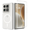 Shade Series Hybrid Case with Magnetic Ring for Motorola Razr Fold 2026 - Clear