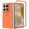 Shade Series Hybrid Case with Magnetic Ring for Motorola Razr Fold 2026 - Cosmic Orange