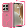 Shade Series Hybrid Case with Magnetic Ring for Motorola Razr Fold 2026 - Hot Pink