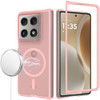 Shade Series Hybrid Case with Magnetic Ring for Motorola Razr Fold 2026 - Pink