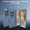 Shade Series Magnetic Ring Hybrid Case with Hinge Protection for Motorola Razr Fold 2026 - Blue