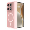 Shade Series Magnetic Ring Hybrid Case with Hinge Protection for Motorola Razr Fold 2026 - Pink