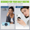 Adjustable 360° Rotation Magnetic Phone Ring Holder and Kickstand for MagSafe - Black