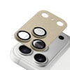 Unibody Matte Metal Tempered Glass Camera Lens Protector for iPhone 17 Pro Max - Desert Gold