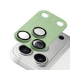 Unibody Matte Metal Tempered Glass Camera Lens Protector for iPhone 17 Pro Max - Green