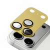 Unibody Matte Metal Tempered Glass Camera Lens Protector for iPhone 17 Pro - Gold