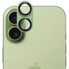 Unibody Matte Metal Tempered Glass Camera Lens Protector for iPhone 17 - Green
