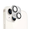 Unibody Matte Metal Tempered Glass Camera Lens Protector for iPhone 14 / iPhone 14 Plus - Silver